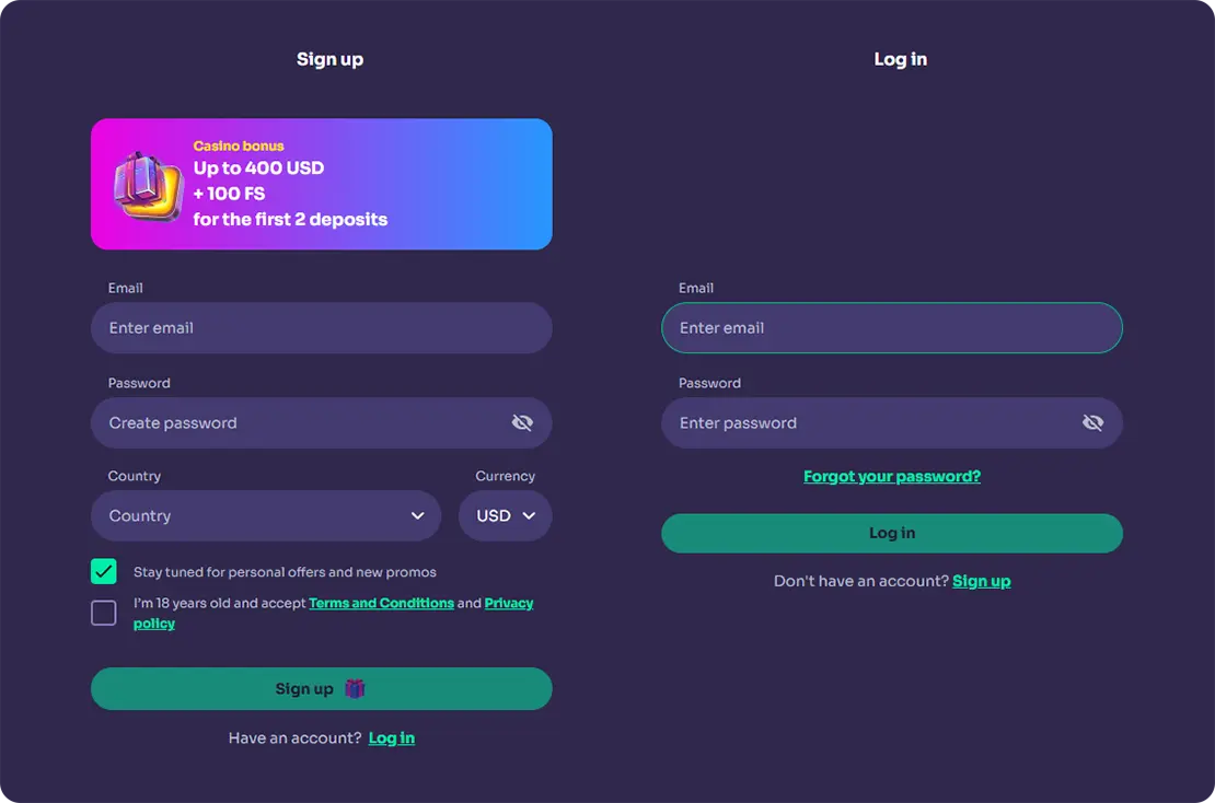 WinSpirit Login and Registration